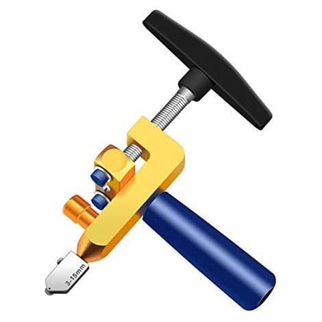 in 1 Glass Cutting Tool Kit, Premium Quality 3mm to 15mm Glass Cutting Tool for Cutting Glass/Mirrors/Stained Glass. (1/5)