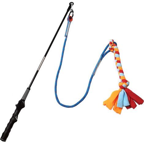 Juguete de cuerda, 82 cm/350 g, negro (1/5)