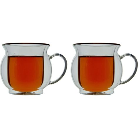 Vasos térmicos de 250 ml para café, té y vino, 2 unidades. (1/5)