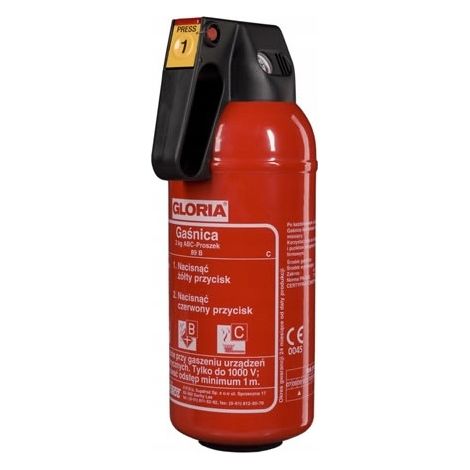 Auto-Feuerlöscher 2 kg P2 GAM ABC 3 Jahre Garantie