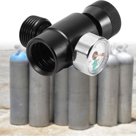 Il s'agit d'un kit SodaStream sur mesure pour le remplissage des cartouches de dioxyde de carbone. Les vis internes mesurent 21 x 4 mm et le connecteur est de type W21.8. (1/4)