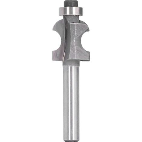Fräser für Holzrahmen, 6 mm x 1/4 Zoll Schaft, zum Trimmen und Fräsen von Holzmöbeln