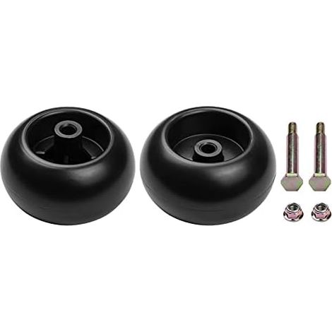 753-04856A Ruote per piatto tosaerba Craftsman - Ruote per piatto tosaerba Craftsman HU Cub Cadet JD, adatte a piatti da 54" e 48", sostituiscono 133957 734-03058