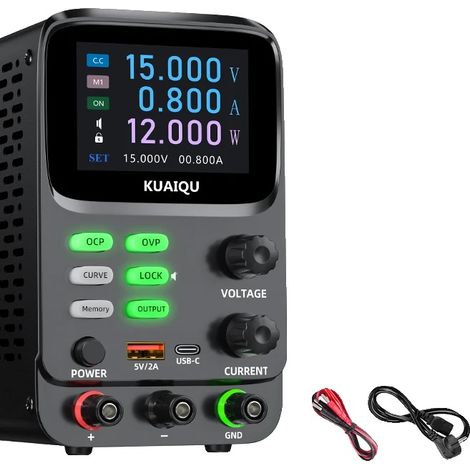 Fuente de alimentación, medición de microcorriente de 10 μA, refrigeración inteligente, SPPS-K305 (1/2)