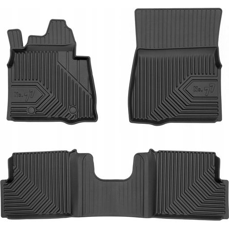 Tappetini per portiere Mercedes Classe G W463 2013-2018, tappetini in gomma, vassoi 77