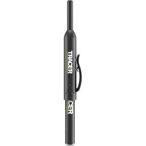 Tracer -Tieflochmarker Ersatzminenspender mit Ersatzminen x 6. (einschließlich 4x 2B Dark Graphite-Ersatzminen und 2x gelben Alternativminen)