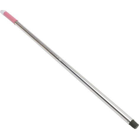 Manche De Balai En Acier Inoxydable Remplacement De Manche À Balai 32.68 Pouces Poignée Pour Le Nettoyage Des Sols Montage Rapide Compatible Avec Et Pelle À Poussière (1/5)