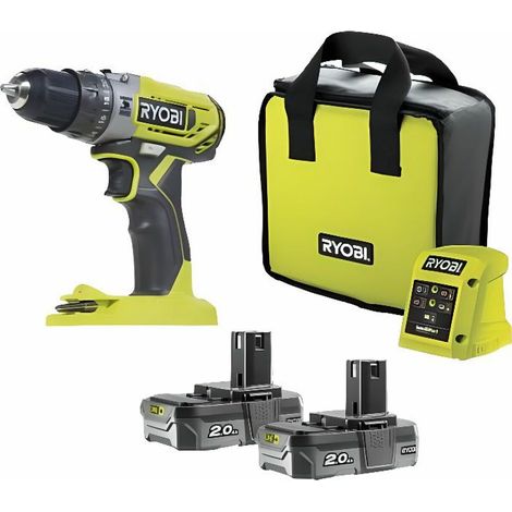 178824 Taladro de percusión RYOBI de 18 V R18PD2-220S (1/4)