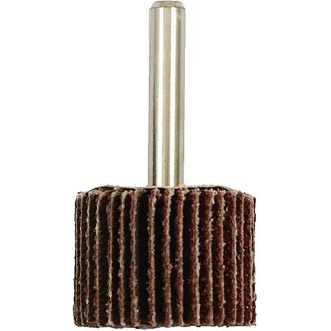 Meule abrasive, Dia. 30mm RS PRO, grain P120, Oxyde d'aluminium ( Prix pour 1 )