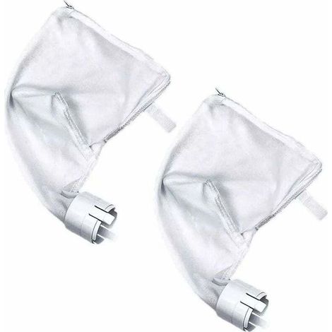 Aiperq Lot de 2 sacs filtrants zippés de rechange pour nettoyeur de piscine Polaris 360 380 (1/4)