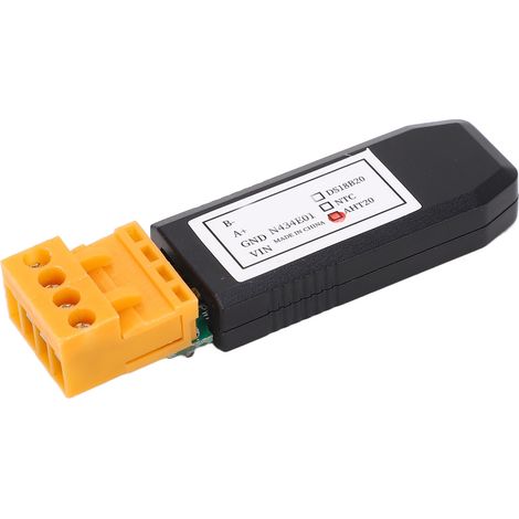 Capteur de température et d'humidité AHT20 pour automate programmable RS485, destiné aux systèmes industriels à écran tactile (4,5-15 V CC). (1/5)
