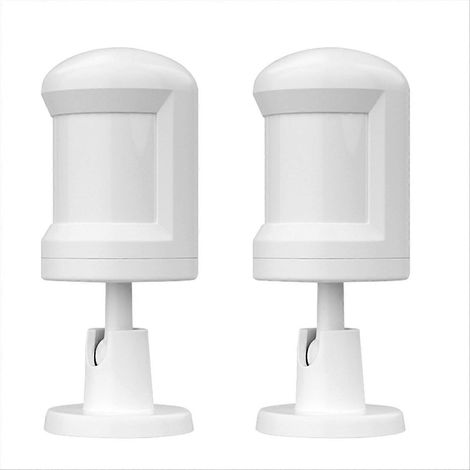 2 capteurs de présence humaine TUYA, passerelle de sécurité sans fil ZigBee avec détection de mouvement et d'intensité lumineuse (PIR). (1/5)