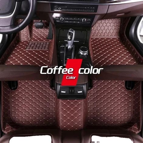 Alfombrillas para coche, ajuste a medida, diseño de lujo, juego de 3 piezas, para vehículos con volante a la derecha. (1/2)