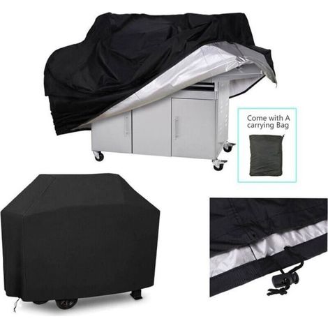 Waterproof and durable XL BBQ cover for Weber and Brinkmann, 190x71x117 cm.