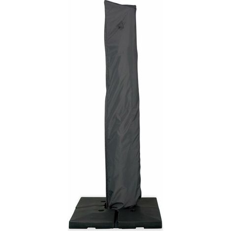 Convient aux parasols 3x3, 3x4 et 4x3 - avec fermeture éclair, tige de support, cordon élastique, œillets et aérations. (1/3)