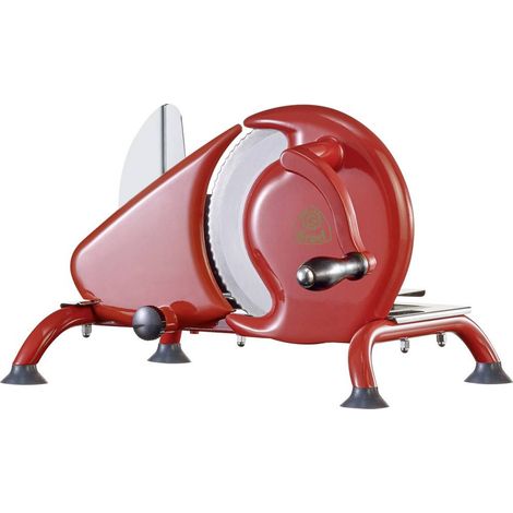 Graef H93EU affettatrice manuale rossa design rétro (1/5)