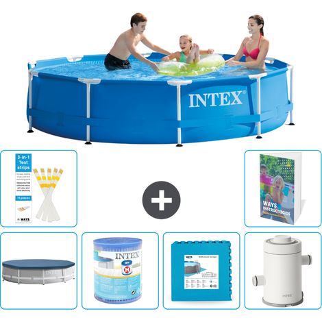 Frame Pool Rund - 305x76 cm - 7-teilig S80