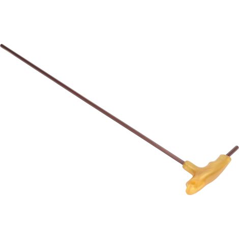 Clé hexagonale en acier allié, tête plate, en forme de T, grande taille, à torsion, portable, pour béquilles, 5 mm (1/5)