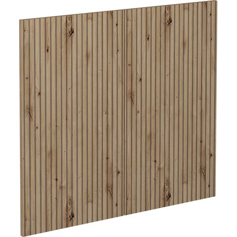 Frontale cucina R-Line, Rovere artigianale, 79.2 x 71.3 cm frontale del mobile per mobile sottolavello, Vicco (1/5)