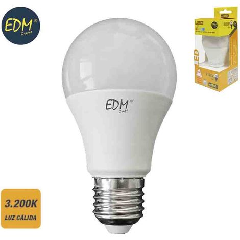 Standard-EDM-LED-Glühbirne E27 15 W 1521 lm 3200 K warmes Licht Ø6 x 11 cm
