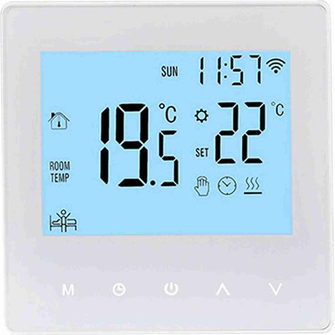 Thermostat WiFi intelligent Tuya 3A, écran LCD numérique Programmable, contrôleur de température de chauffage par le sol, mur Intelligent pour l'eau (1/5)
