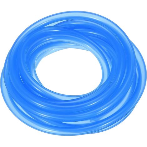 Tuyau en Silicone Flexible - 4mm x 6mm - Idéal pour Aquarium, Transfert d'eau et d'air, Convient pour Application Alimentaire et Jardinage (Bleu, 20M) (1/5)