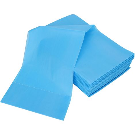 Lot de 20 draps jetables imperméables et résistants à l'huile pour table de massage spa, 80 x 190 cm (31,5 x 74,8 pouces), bleus (1/5)