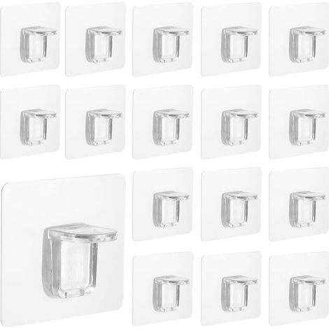 Acrylic Shelf Brackets without Drilling (1/4)