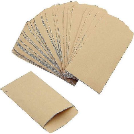 120 enveloppes à graines, petites enveloppes en papier kraft pour l'emballage - Sy (1/5)