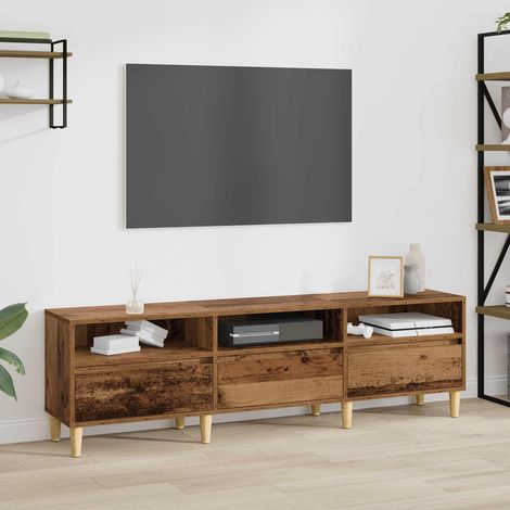 TV-Schränk Altholz 150 x 30 x 45 cm Holzwerkstoff (1/5)