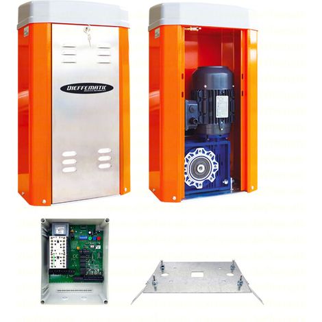 Motore Giga 4000kg Automazione Scorrevole 380v Trifase Con Quadro + Contropiastra