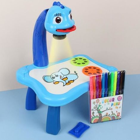 Dessin - Graphisme,Table de dessin artistique pour enfants,projecteur Led,tableau de peinture,bureau,jouets de - Type Black (1/4)