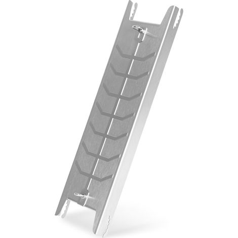 Wolketon Flammlachsbretter, silberfarbene Lachsplatte, maximale Tragkraft 2,5 kg, Maße 59,5 × 16 × 3,6 cm (1/5)