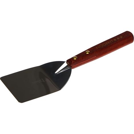 Nogent 1710, Paletta da Cucina in Acciaio Inox, Modello Piccolo, Manico in Legno (1/3)