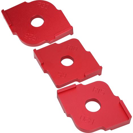 3 Pièces Gabarit de Coupe d'Angle pour Travail du Bois et Menuiserie (1/5)
