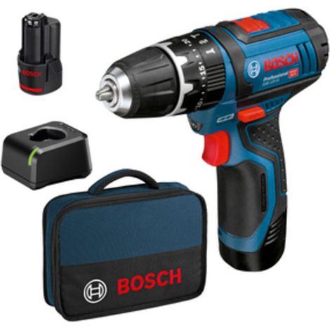BOSCH-B 12V TRAPANO GSB12 V-15 2 BATT. 2,0AH- BOSCH- 1,0 pz