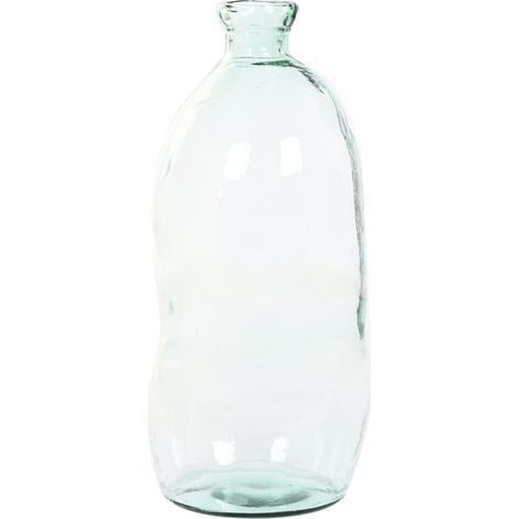 Jarron Cristal Reciclado 34X34X73 43L, Organico (1/4)