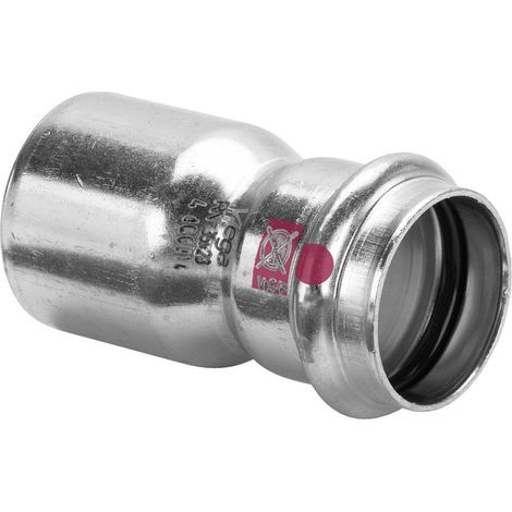 Viega Reduzierstück mit SC Prestabo 1115.1 in 15x12mm Stahl verzinkt (1/2)