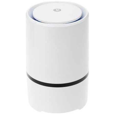 Purificateur d'air portable silencieux 2021 pour la maison, équipé de véritables filtres HEPA et idéal pour le bureau. Élimine la poussière, la fumée, le pollen et les squames d'animaux. (1/4)