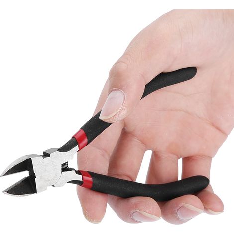 Diagonalzange, Seitenschneider für Kabel und Drähte, Schneidzange, Reparaturwerkzeug (1/5)