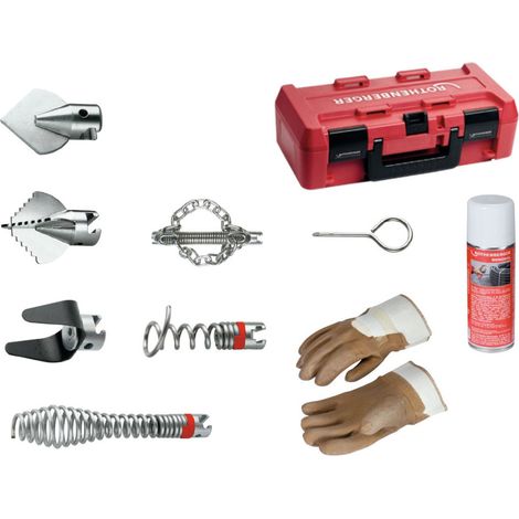 ROTHENBERGER Juego de herramientas L , 16mm, 10 piezas - 72936