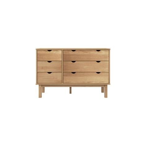 Commode 111x43x73,5 bois de pin massif (1/5)