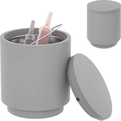 Table d’appoint extérieure avec glacière intégrée, finition soignée (1/5)