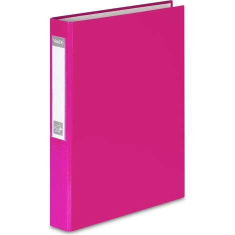 Carpeta organizadora de oficina A4 rosa 40 mm 1 unidad.