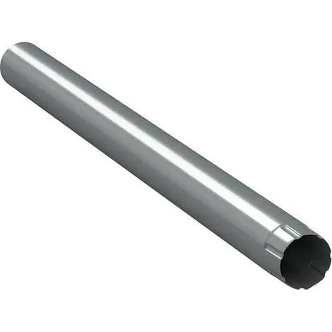 Rallonge intermédiaire tuyau descente acier Ø90 mm L1000 – Gris RAL 7011