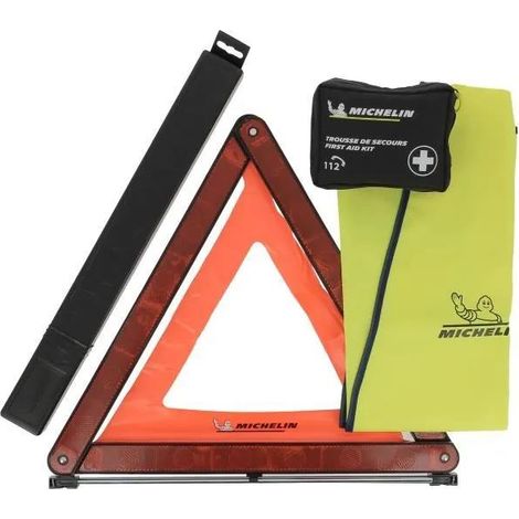 Michelin Kit de seguridad fluorescente para coche