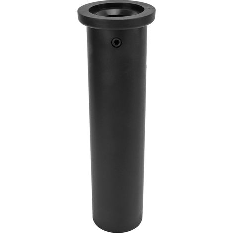Adapterhülse für 25-mm- bis 50-mm-Stangen – Schwarzes PP-Fitnesszubehör – Länge 212 mm