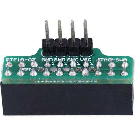Adaptateur débogage microcontrôleurs, carte transfert facile pour sondes JLINK J‑LINK V8 V9 JTAG SWD (1/5)