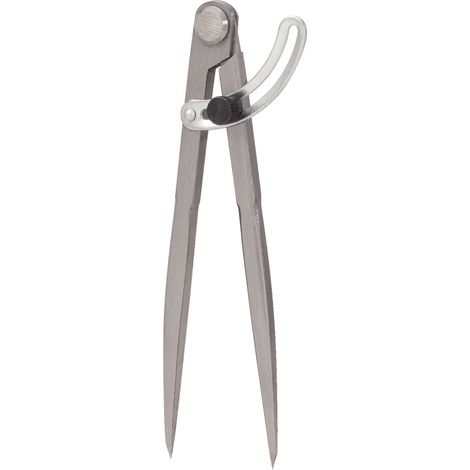 KS TOOLS Compás de puntas con arco de ajuste 300 mm - 300.0416