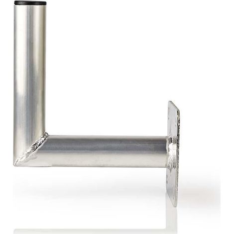 Soporte de pared para satelite distancia a la pared 250 mm diametro de la abrazadera 50 mm tamano maximo del plato 100 cm aluminio plata